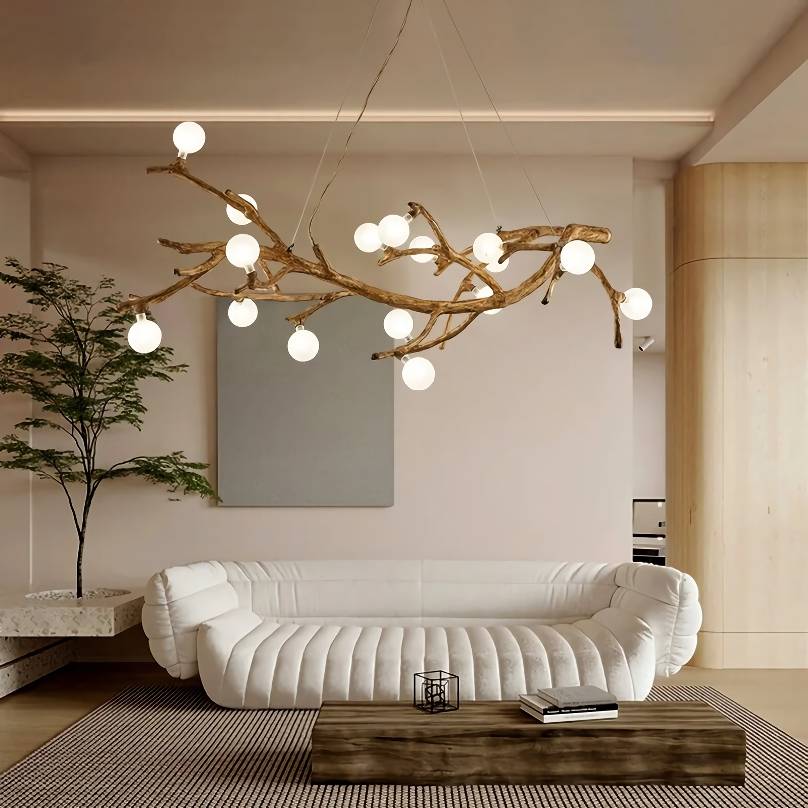 PiTopDeal Eco-Friendly LED Chandelier: Illuminate Your Home Elegantly